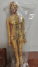 中研太和人體針灸模型經(jīng)絡(luò )穴位中醫全身十二經(jīng)絡(luò )銅人模特圖小人扎針練習小皮人數字定位可扎針款 女模型練習 曬單實(shí)拍圖