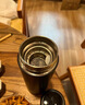 BOSENAIL德國精工純鈦保溫杯男士大容量水杯茶水分離泡茶杯子辦公禮物車載 午夜黑(精致小禮盒裝)300ml 曬單實(shí)拍圖