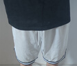 IZEXX美式運動(dòng)短褲男夏季寬松籃球褲透氣速干休閑五分褲子IZ56白色L 曬單實(shí)拍圖