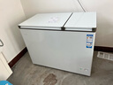 海爾（Haier）293升冰柜鋼板內膽家用雙箱雙溫無(wú)需頻繁除霜臥式冰柜減霜小型保鮮柜FCD-293GHXP國家補貼20% 曬單實(shí)拍圖