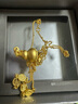 周大福平安喜樂(lè )葫蘆黃金吊墜項鏈套鏈(工費720)40cm 約8.85g EOF1477 曬單實(shí)拍圖