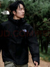 北面（The North Face）沖鋒衣REIGN ON男硬殼外套DRYVENT防水夾克外套25秋冬新品|8FZM JK3/宇宙黑 L /175 曬單實(shí)拍圖
