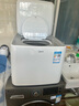 美的（Midea）2.5KG迷你波輪洗衣機(jī)全自動(dòng) MNB25V50E 二級(jí)能效 內(nèi)衣洗衣機(jī)小型嬰兒 95℃除菌螨 銀離子除菌 曬單實(shí)拍圖