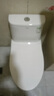 安華ANNWA 馬桶虹吸式連體緩降蓋板家用靜音防臭小戶型節(jié)水座坐便器 【雙旋瞬沖】NL131 400mm 曬單實(shí)拍圖