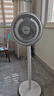 美的（Midea）【暴風循環(huán)】空氣循環(huán)扇大風量搖頭電風扇家用臺式落地扇輕音臥室節(jié)能小風扇柔風輕羽扇 FGA24TQ 曬單實拍圖