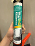 三棵樹漆（SKSHU）水性美容膠玻璃膠密封膠衛(wèi)生間馬桶水池踢腳線收邊膠 白色 300ML 曬單實拍圖