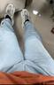 GLM牛仔褲男春夏季韓版潮流百搭直筒顯瘦顯高美式寬松闊腿長(cháng)褲子 曬單實(shí)拍圖