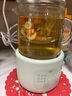 小熊（Bear）迷你養(yǎng)生壺養(yǎng)生杯 電燉杯電熱杯煮花茶壺?zé)畨剞k公室杯子0.4L全玻璃杯體YSH-F04E1 曬單實(shí)拍圖