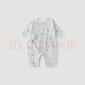 巴厘小豬新生兒嬰兒衣服春秋哈衣爬服初生兒四季長(zhǎng)袖連體衣嬰兒睡衣 【綁帶款】蜓蜓玉立 52cm 曬單實(shí)拍圖