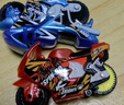 iDoon颼狗拼裝摩托車(chē)男孩兒童玩具回力慣性軌道烈火突擊生日禮物 曬單實(shí)拍圖