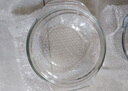 格娜斯學(xué)生泡面碗雙耳透明玻璃碗帶蓋微波爐專(zhuān)用碗耐熱湯碗面碗沙拉碗1L 曬單實(shí)拍圖