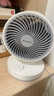艾美特（AIRMATE）空氣循環(huán)扇家用節(jié)能小型落地電風(fēng)扇四季循環(huán)對(duì)流換氣桌面小風(fēng)扇大風(fēng)量宿舍臺(tái)式搖頭輕音電扇 X28 曬單實(shí)拍圖