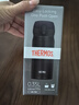 膳魔師（THERMOS）保溫杯不銹鋼磨砂黑350ml保冷杯男女士便攜JNL-352雙十一送禮 曬單實(shí)拍圖