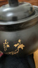 壺福（HF）分體式全自動電燉鍋電砂鍋電湯鍋煲湯鍋電燉盅燕窩燉預(yù)約定時保溫電燉砂鍋煮粥耐高溫鋰輝石陶瓷鍋 【多功能】 5.5L 煲(RS)+智能底座 曬單實拍圖