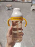 皇寵好吸學(xué)飲杯嬰兒一歲以上吸管奶瓶牛奶杯防嗆直飲杯330ml 曬單實(shí)拍圖