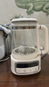 容聲養生壺煮茶器燉煮一體煮茶壺燒水壺恒溫保溫電水壺花茶壺大功率辦公室家用玻璃煮茶養生2.5L大容量 24小時(shí)預約保溫316L底盤(pán)帶濾網(wǎng) 2.5L 曬單實(shí)拍圖