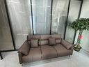 摩登王朝簡(jiǎn)約現代辦公沙發(fā)商務(wù)會(huì )客接待沙發(fā)茶幾組合真皮三人位辦公室沙發(fā) 頭層真皮 三人位 曬單實(shí)拍圖