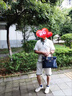 安初夏夏季polo衫短袖男假兩件翻領(lǐng)T恤拼接撞色運(yùn)動(dòng)休閑套裝透氣兩件套 白色【上衣+短褲】套裝 XL 建議130-145斤 曬單實(shí)拍圖