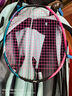 李寧（LI-NING）羽毛球拍戰(zhàn)戟8000青玉藍(lán)熒光耀粉全碳素控制型球拍單拍 4U空拍 曬單實(shí)拍圖