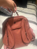 淑塔可可輕便女士百搭牛津布雙肩包七夕時(shí)尚休閑旅行書(shū)包背包日韓媽媽包女 焦糖色 曬單實(shí)拍圖
