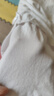 獨束大碼女裝簡(jiǎn)約百搭圓領(lǐng)T恤女春裝新款微胖mm經(jīng)典圓領(lǐng)正肩上衣 月光白 XL (尺碼：3) 曬單實(shí)拍圖