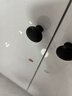 山河工品實(shí)心單孔家具五金配件抽屜柜門(mén)把手美式黑色櫥柜衣 黑9008-單孔【10個(gè)裝】 曬單實(shí)拍圖