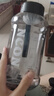 風(fēng)草集2024新款水杯男生運動(dòng)泡茶夏季簡(jiǎn)約塑料杯子 黑色1300ml 1300ml 曬單實(shí)拍圖