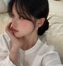 Jay小葫蘆珍珠耳環(huán)女小香風(fēng)耳釘耳飾送女友七夕情人節(jié)禮物 耳釘（淡水珍珠+925銀針） 曬單實(shí)拍圖