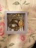 賽菲爾18K黃金羅盤(pán)吊墜女彩金莫桑石和田玉配繩送女友生日禮物春季上新 曬單實(shí)拍圖