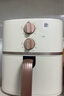 美的（Midea）空氣炸鍋免翻面 易用旋鈕 家用實(shí)用大容量5.3L 多功能全自動(dòng) 蒸烤炸一體 金屬內腔  MF-KZE535J5 曬單實(shí)拍圖
