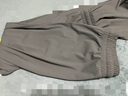 名創(chuàng  )優(yōu)品（MINISO）涼感冰絲褲子男夏季新款舒適透氣顯高顯瘦直筒休閑褲 深灰 XL 曬單實(shí)拍圖