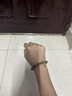 小米星綠檀木單圈手串男女士款木質(zhì)佛珠復古盤(pán)玩綠幽靈水晶飾品手鏈禮物 6mm綠檀木+紅瑪瑙手串 曬單實(shí)拍圖