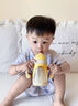NUK德國寶寶學飲杯鴨嘴直飲吸管奶瓶嬰兒6個月以上杯新生兒0到6個月 加尼黃+鴨嘴蓋升級海鷗閥吸嘴/ 240ml 6月+ 曬單實拍圖