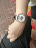 安普里奧·阿瑪尼（Emporio Armani）手表皮帶鑲鉆刻度鏤空機械女士腕表七夕情人節禮物送女友AR60071 曬單實(shí)拍圖
