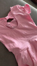艾舞戈兒童舞蹈練功服女童夏季舞蹈服粉色中國舞跳舞裙 150碼 曬單實拍圖