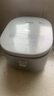 美的（Midea）電飯煲 0涂層電飯鍋4升 316L不銹鋼內膽3-4人家用多功能無(wú)涂層微壓智能預約MB-RE476S 曬單實(shí)拍圖