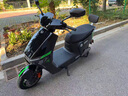 綠源（Luyuan）2025新款電動(dòng)摩托車(chē)S70 成人高速電動(dòng)車(chē)72V26Ah石墨烯數字化電池 超長(cháng)續航通勤代步外賣(mài)智能電摩 納米黑-全新升級 曬單實(shí)拍圖