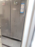 海爾（Haier）412升594mm專業(yè)超薄零嵌法式四門小戶型家用電冰箱一級能效BCD-412WGHFDB5GYU1 曬單實拍圖