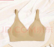紅豆居家【25春夏新品】嬰兒綿無(wú)鋼圈果凍條桑蠶絲里料文胸 深膚 75B 曬單實(shí)拍圖