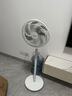 美的（Midea）電風(fēng)扇家用7葉落地扇搖頭電風(fēng)扇循臥室宿舍輕音風(fēng)扇臺式桌面小型風(fēng)扇臺地兩用升級款 白色丨7葉臺地兩用 曬單實(shí)拍圖