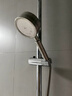 壹品印象304不銹鋼增壓淋浴花灑噴頭洗澡水龍頭浴室淋雨沐浴加壓花灑套裝 亮銀色-304不銹鋼過(guò)濾增壓花灑噴頭 曬單實(shí)拍圖