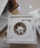 美的（Midea）【頂排】排氣扇衛(wèi)生間排風扇集成吊頂換氣扇廚房一級能效300*300 曬單實拍圖