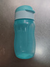 特百惠（Tupperware）纖巧玲瓏瓶 310ml小巧依可瓶 氣密液密防漏水杯便攜塑料杯 纖巧玲瓏杯-碧海藍(lán) 310ml 曬單實(shí)拍圖