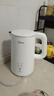 美的（Midea）電熱水壺燒水壺自動(dòng)斷電保溫一體 恒溫壺食品304不銹鋼 長(cháng)效保溫 1500W快速加熱1.5升 SH15X301 曬單實(shí)拍圖