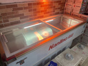 南凌（Nanling）【全銅管】展示柜冷藏保鮮柜島柜臥式冰柜商用大容量海鮮柜燒烤麻辣燙冷凍柜冰鮮展示柜 長(cháng)1.8米丨平面丨全銅管制冷丨不銹鋼內膽 曬單實(shí)拍圖