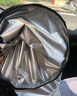 YISR汽車(chē)遮陽(yáng)簾前擋遮陽(yáng)傘隔熱防曬罩車(chē)用遮陽(yáng)板遮光簾前擋風(fēng)遮陽(yáng)罩 雙層超厚頂配款【全車(chē)型通用】配高級收納袋 曬單實(shí)拍圖