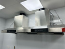 德瑪仕（DEMASHI）廚房油煙機智能抽油煙機 餐廳食堂飯店廚房一體機 油煙排煙土灶磚灶油煙機大吸力不銹鋼吸油煙機 雙頭2米油煙機丨深0.7米丨CXW-SG200 曬單實(shí)拍圖