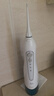 拜爾M3電動(dòng)沖牙器 家用便攜式牙齒清潔器洗牙器水牙線潔牙器牙套清潔沖洗器 M3Plus白色 曬單實(shí)拍圖