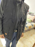 羅蒙（ROMON）雙面穿馬甲男秋冬款休閑戶外抓絨工裝背心坎肩男士搖粒絨加絨外套 灰色-款 加絨 2XL (體重146-160斤) 曬單實(shí)拍圖