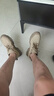 勞保鞋男款士防砸防刺穿工作輕便老保透氣鋼頭工地鞋子絕緣焊工夏 888棕牛皮實(shí)心防砸防刺穿 42 曬單實(shí)拍圖